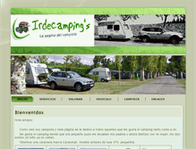 Tablet Screenshot of irdecampings.com